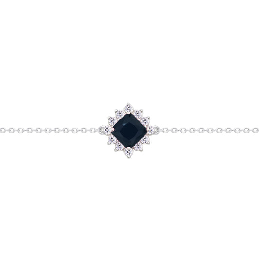 Black Rhombus Bracelet